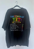 "The Power of Yet" Graphic Tee Plus Size (4XL)