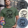 Promoted To Dad EST 2026 T Shirt New Dad Gift Dad To Be Announcement Tee S-2XL