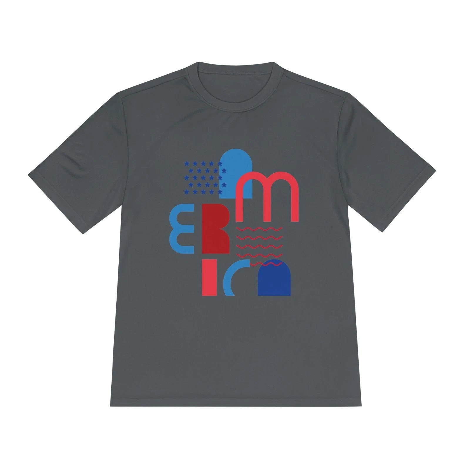 Abstract Geometric Shapes Tee | Modern Colorblock Graphic
