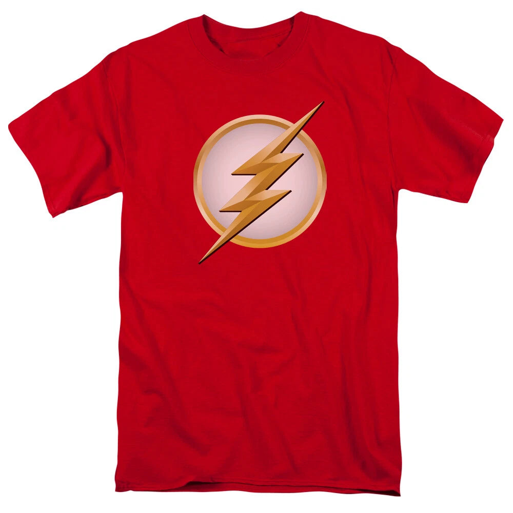 The Flash TV Series New Logo Men’s T-Shirt S-5XL Licensed DC Comics Tee