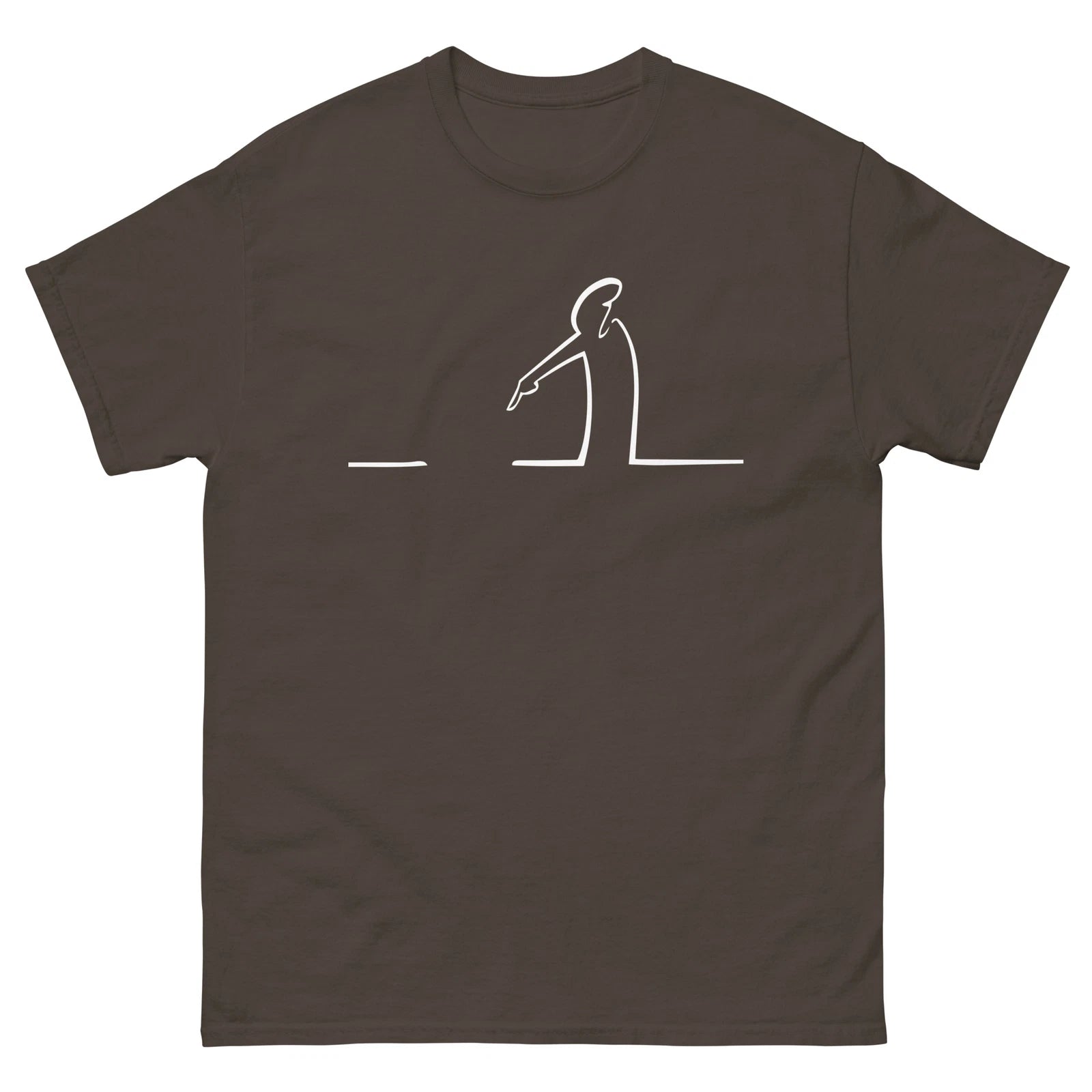 La Linea Shirt La Linea Line Ligne Short-Sleeve Unisex T-Shirt