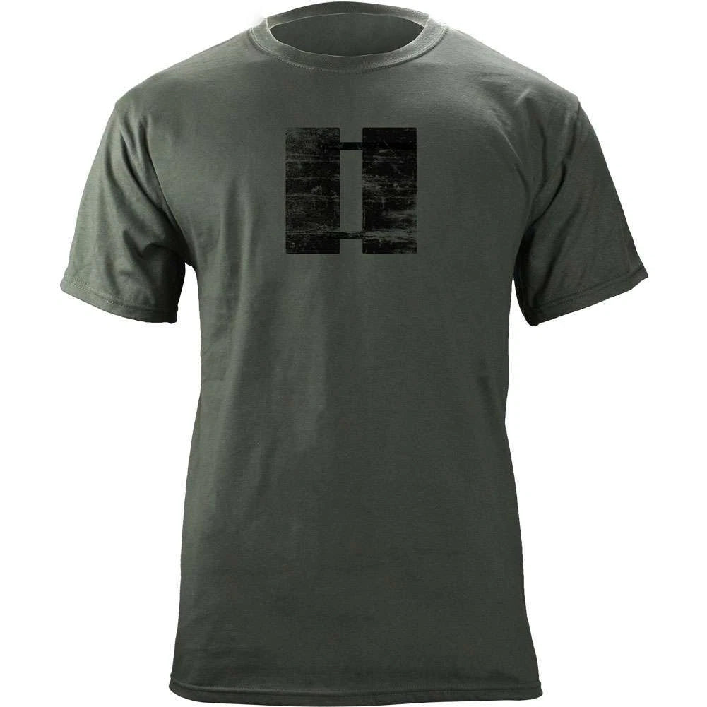 Vintage Officer Rank O-3 Captain / Lieutenant Veteran T-Shirt