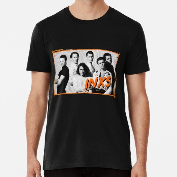 INXSZ Retro Premium T-Shirt S to 5XL Made in the AU/USA T-Shirt