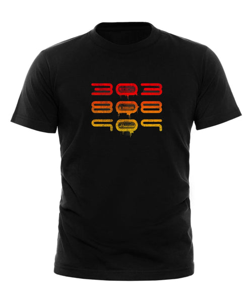 303 808 909 Acid House Roland Synth T Shirt - EDM Music Rave Techno