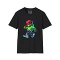Skateboarding Bear T-Shirt, Unisex Funny Graphic Tee, Trendy Streetwear