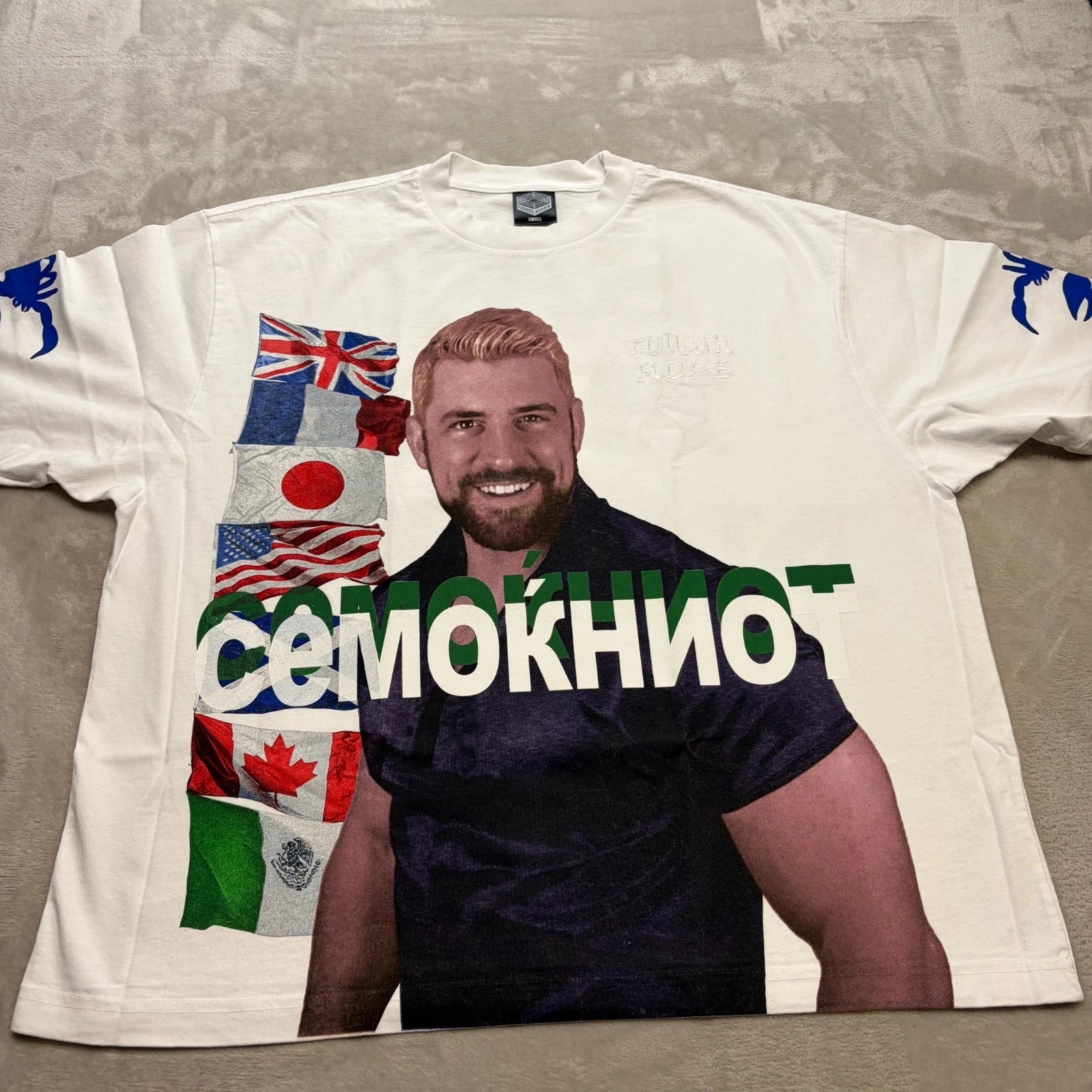 Fourth Rope Westside Gunn “CeMoKHNoT” Oversized T-Shirt Size Small Joe Hendry