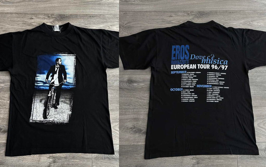 Vintage Eros Ramazzotti T-shirt All Size S to 5XL 2F1946