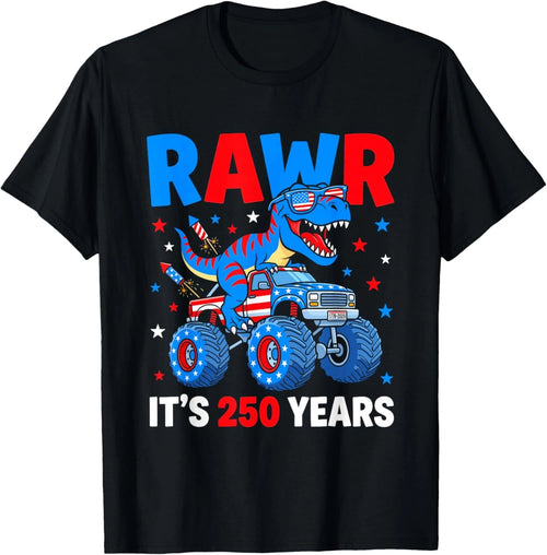 250 Years 1776 2026 USA 250th Anniversary 4th of July Unisex T-Shirt