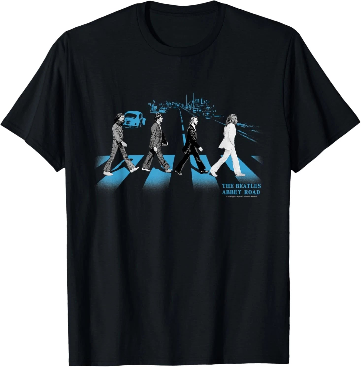 The Beatles T-Shirt, The Beatles - Abbey Road street blues T-Shirt