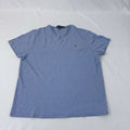 Polo Ralph Lauren Blue Classic V Neck T-Shirt Men's Size XXL TTG Fast Ship