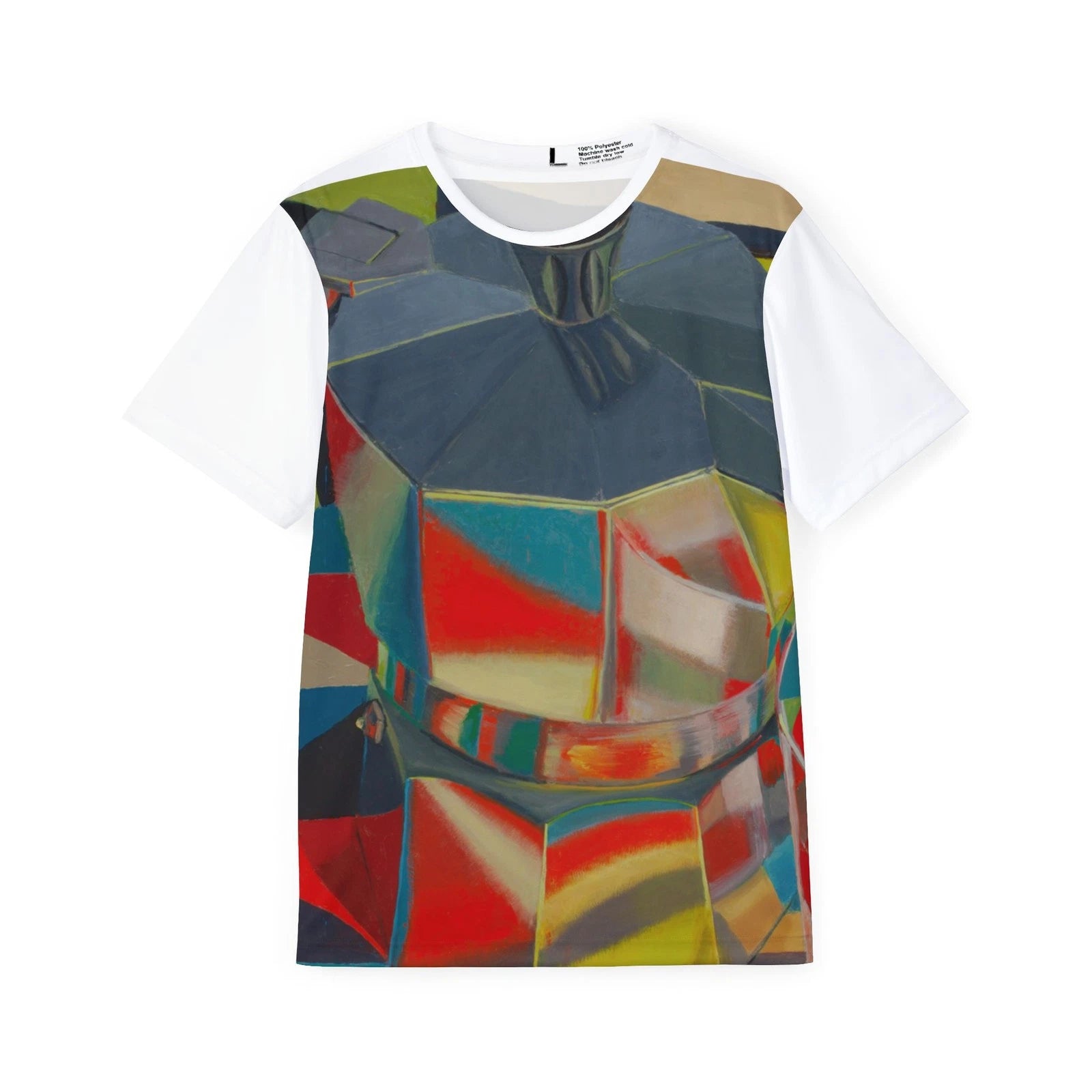 Abstract Color Block Glasses | All-Over Print