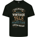 Premium Vintage 78th Birthday 1948 Mens Cotton T-Shirt Tee Top