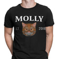 Customisable Cat Mens T-Shirt  With Name & Year Perfect For Cat Lovers #TA-195