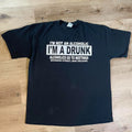 Vintage Y2K Bourbon Street, New Orleans “I’m a Drunk” tourism joke shirt