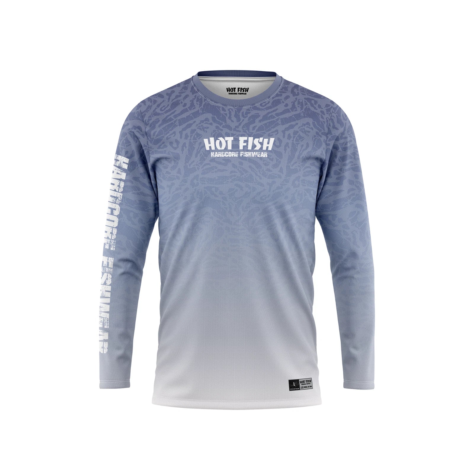 HOT FISH HAMMERHEAD - Men’s Long Sleeve Fishing Shirt – UPF Protection