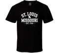 St Louis Missouri Est 1764 Gift Tee Desi T Shirt
