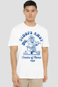 STRANGER THINGS SCOOPS AHOY RETRO - Mens T-Shirt S-2XL