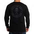 Men's Sullen Art Ever Badge Of Honor L/S Black Tattoo Premium Tee T-Shirt S-4XL