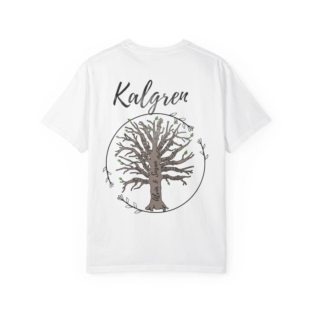Family Name Tree T-shirt | Custom Surname Tree Tee