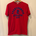 Abercrombie And Fitch Men's Short Sleeve T-Shirt Red Muscle Large Slim Fit