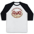 CREAM ROCK LEGENDS UNOFFICIAL WHITE ROOM CLAPTON BAND 3/4 SLEEVE BASEBALL TEE
