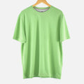 WOOLRICH Riverside Easy Fit Everyday Straight Hem Pear Green Mens Tee Shirt - L