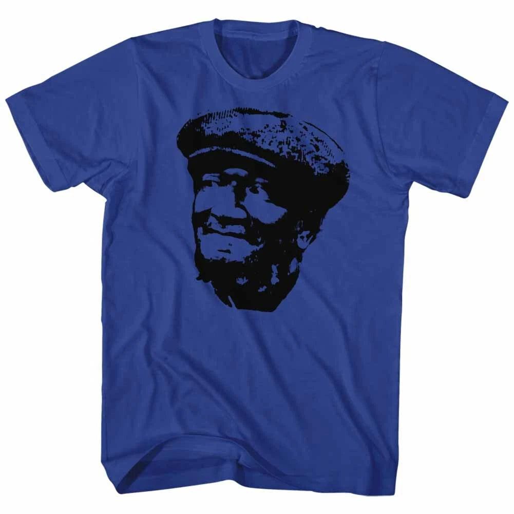 Sanford & Son Funny 70's TV Show Fred Is Looking Blue Men's T Shirt REDD FOXX