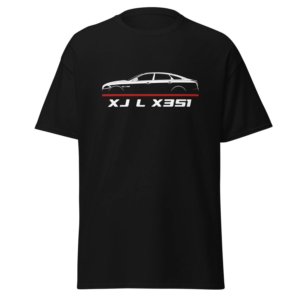 Premium T-Shirt For Jaguar XJ L X351 2009-2019 Car Fans Birthday Gift