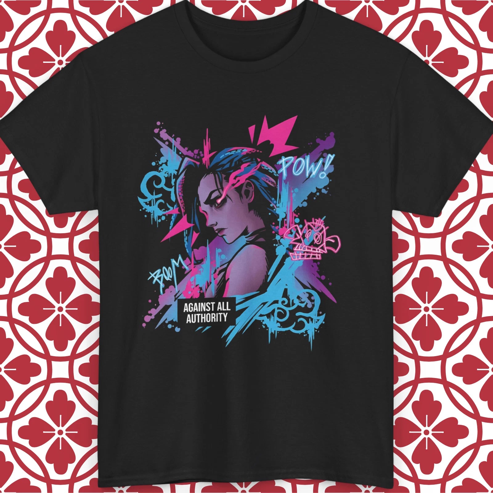 Jinx Arcane League of Legends T-Shirt Unisex All Sizes Gift Graphic Tee
