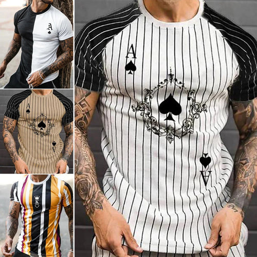 2023 Fashion: Stylish Poker-Themed T-Shirts Cool & Trendy Designs REGULAR SIZING