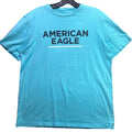 American Eagle Shirt Mens Small Preppy Academia Spell Out Everyday Streetwear