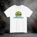 Seattle SuperSonics Defunct Retro Basketball T-Shirt | Heavy Cotton Tee