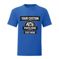 Personalised Custom Unisex T Shirt Add Logo Photo Text Create Your Own Funny Tee