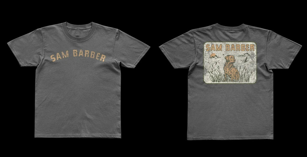 Sam Barber Duckdog Graphic Multicolor 2 Sided Short Sleeves T Shirt