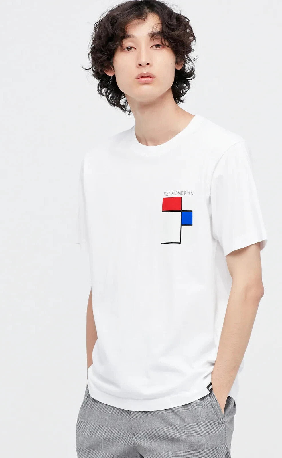 NEW UNIQLO S T-Shirt Tee Piet Mondrian x MOMA Art Icons UT Graphic Mens