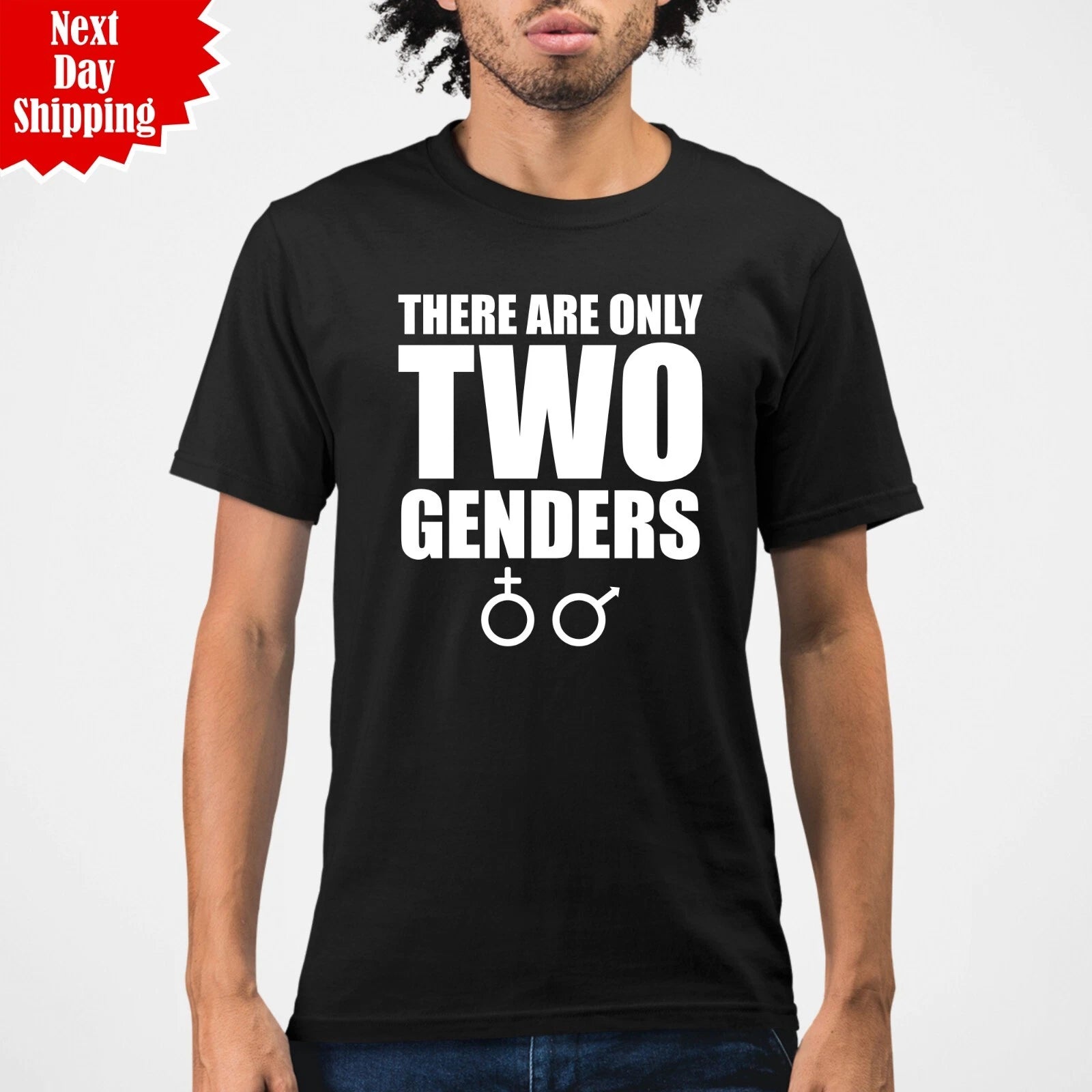 There Are Only Two Genders T Shirt Printed LGBT Funny Short Sleeve Men's Tee Top