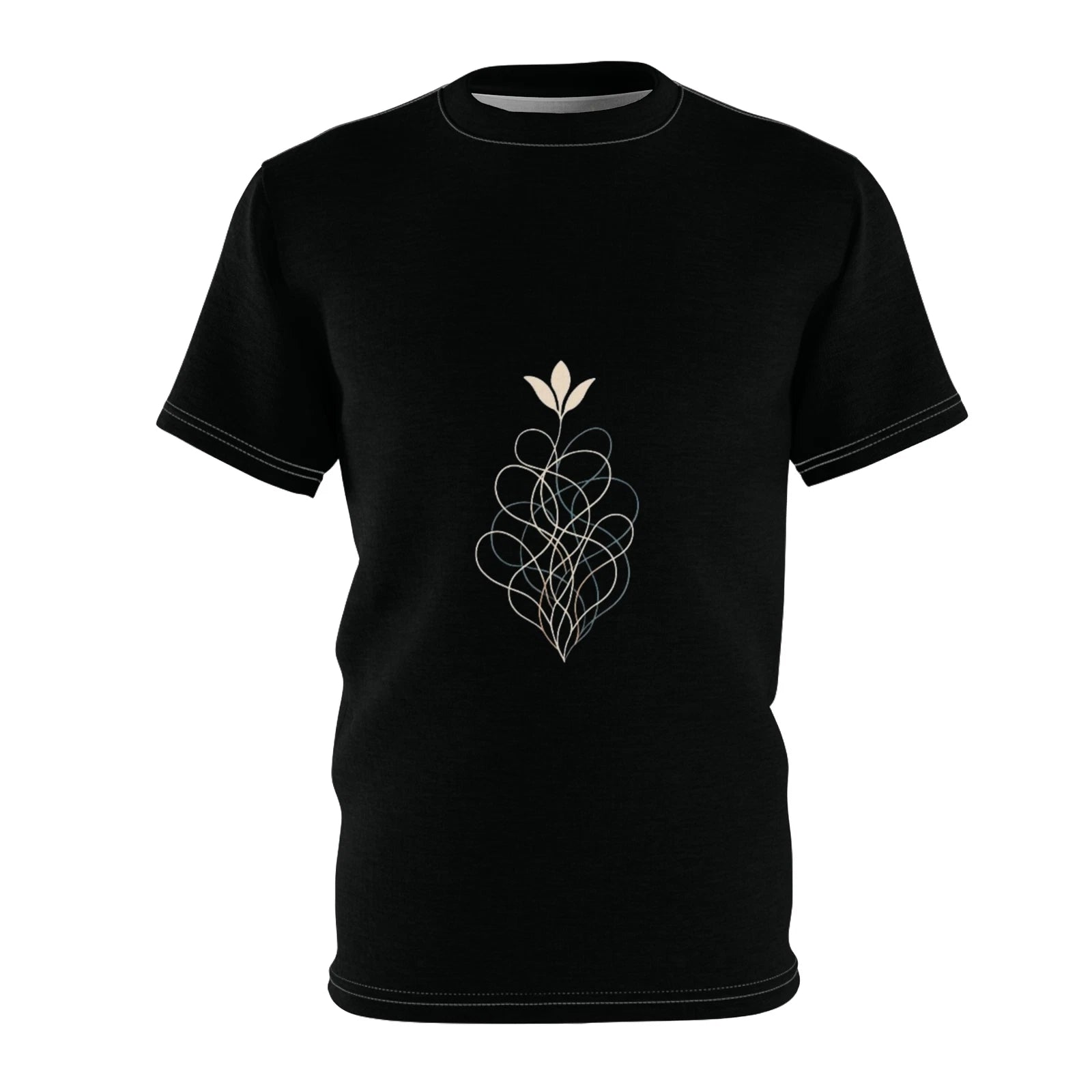 New Stylish Floral Unisex Cut & Sew Tee, Casual Wear, Gift for Her,