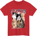 Personalised Pet Bootleg T-Shirt – Custom Name Vintage for Dogs & Cats Tee Top