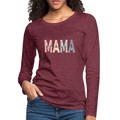 Blessed Mama Premium Long Sleeve T-Shirt (Retro Design)