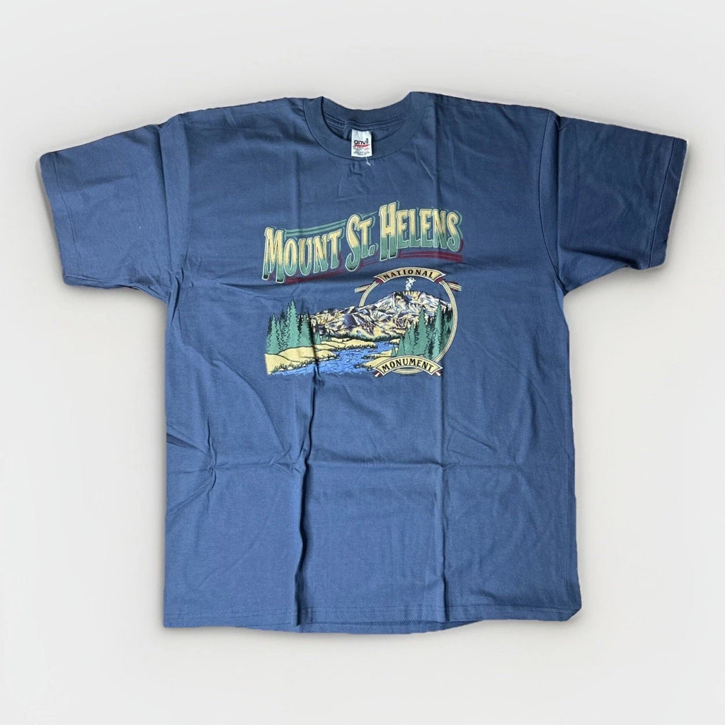 Vintage 1998 Mount St Helens National Monument Shirt 2XL Wild West Washington