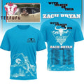 Zach Bryan With Heaven on Tour 2026 Schedule 3D Shirt S-5XL