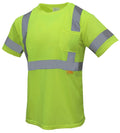 Class 3 Reflective Safety Yellow/ Orange Short Sleeve T-Shirt HIGH VIZ-S9081/2