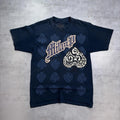 Y2K Navy Milan Grunge Gothic Skater T-Shirt