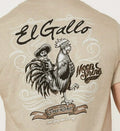 Moonshine Spirit Men's El Gallo Mariachi Short Sleeve Graphic T-Shirt Tan Size L
