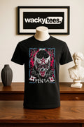 Lucha Libre Penta Madness Wrestling Style Graphic Tee Shirt