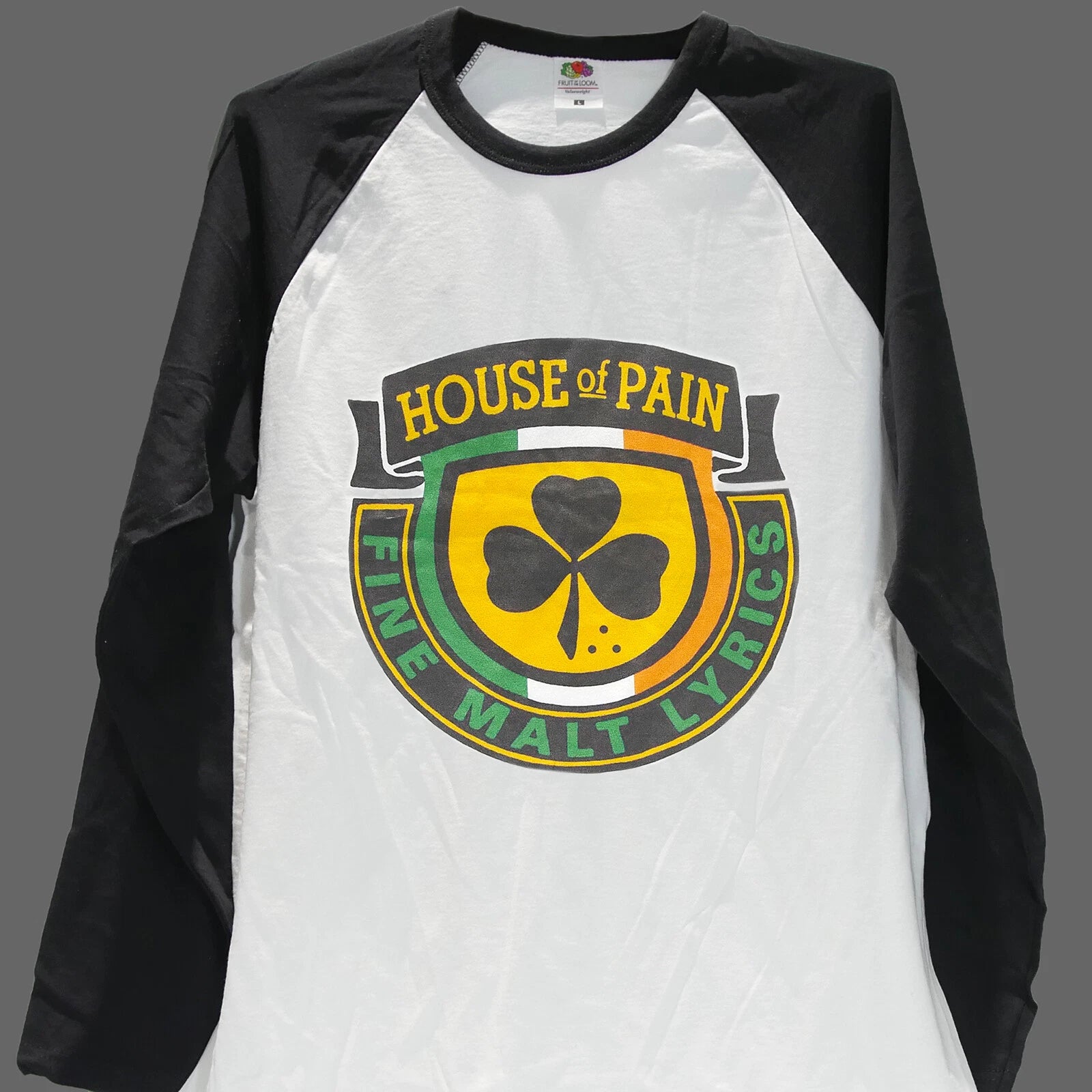 House of Pain Hip Hop Punk Rock Long Sleeve Baseball T-shirt Unisex S-3XL
