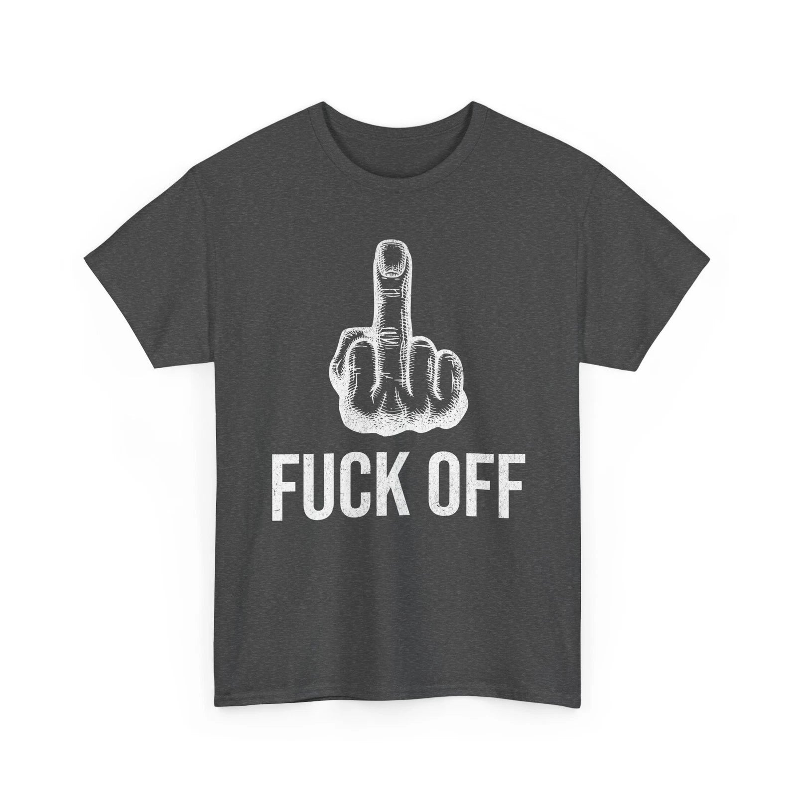 Middle Finger T Shirt Fuck-Off Despise Funny Offensive Novelty Tee Gift