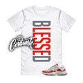 9060 White Red Grey T Shirt Match VERTBLS