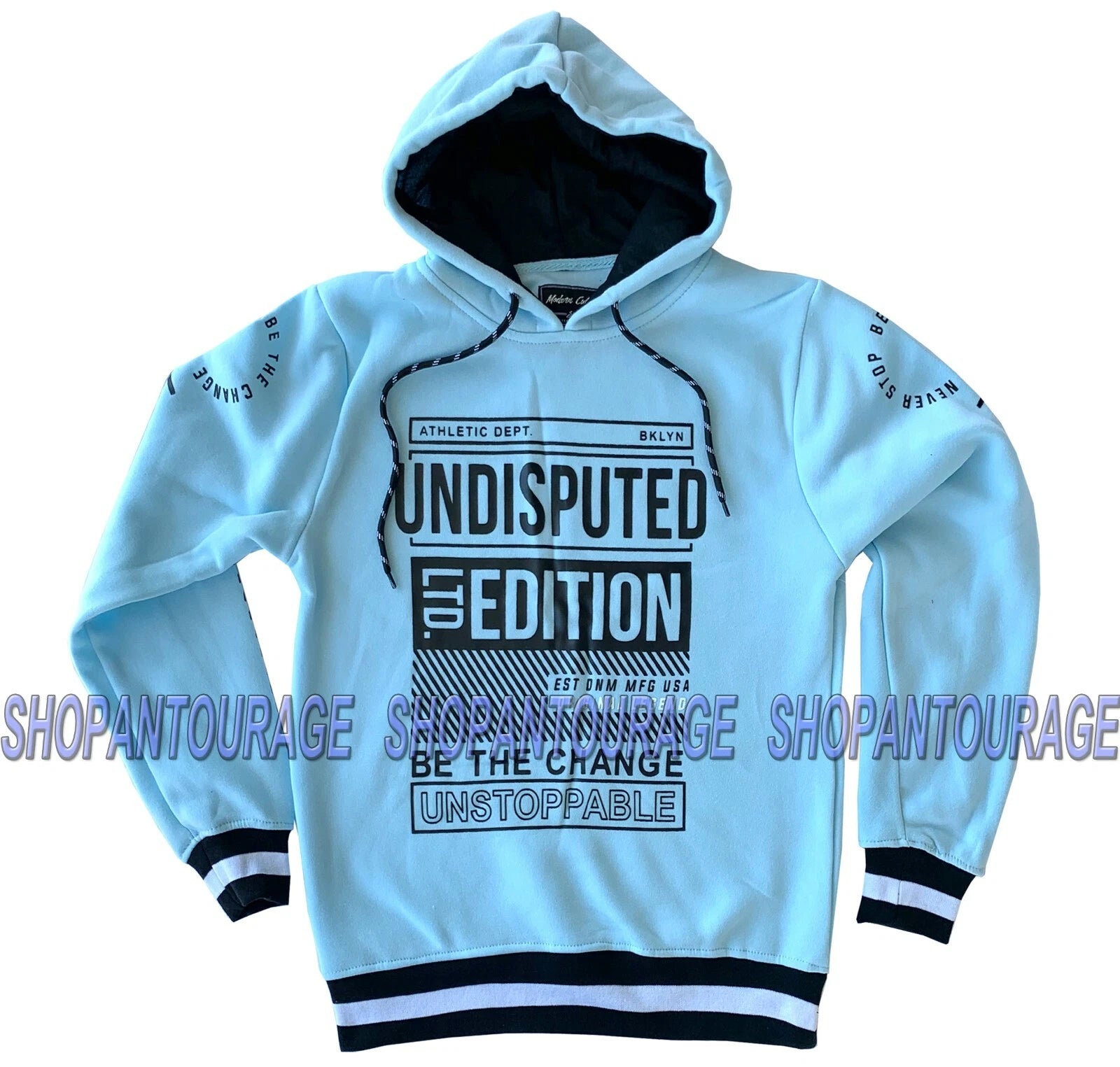 Modern Culture Undisputed HD481 New Long Sleeve  Fleece Pullover Hoodie For Men