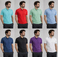 Mens Polo Shirt Cotton Pique Pocket Men Ribbed Tipping Collar PK T Shirt Summer